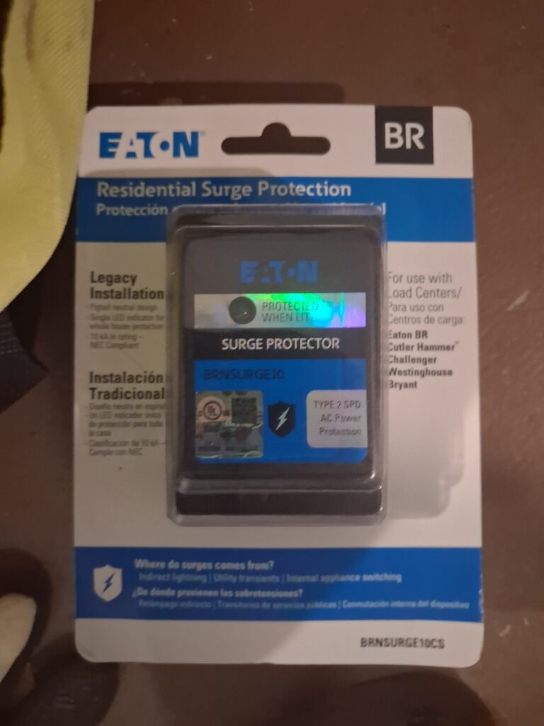Eaton BRNSURGE10 whole home circuit breaker