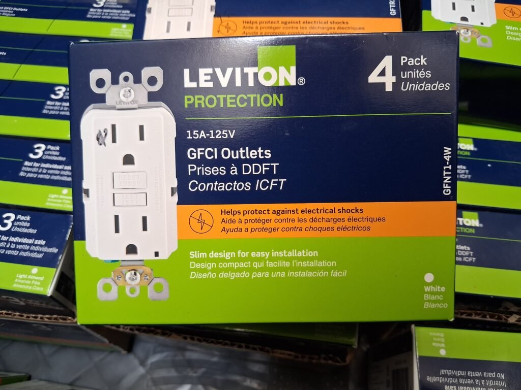 GFNT1-4W outlets 4 pack