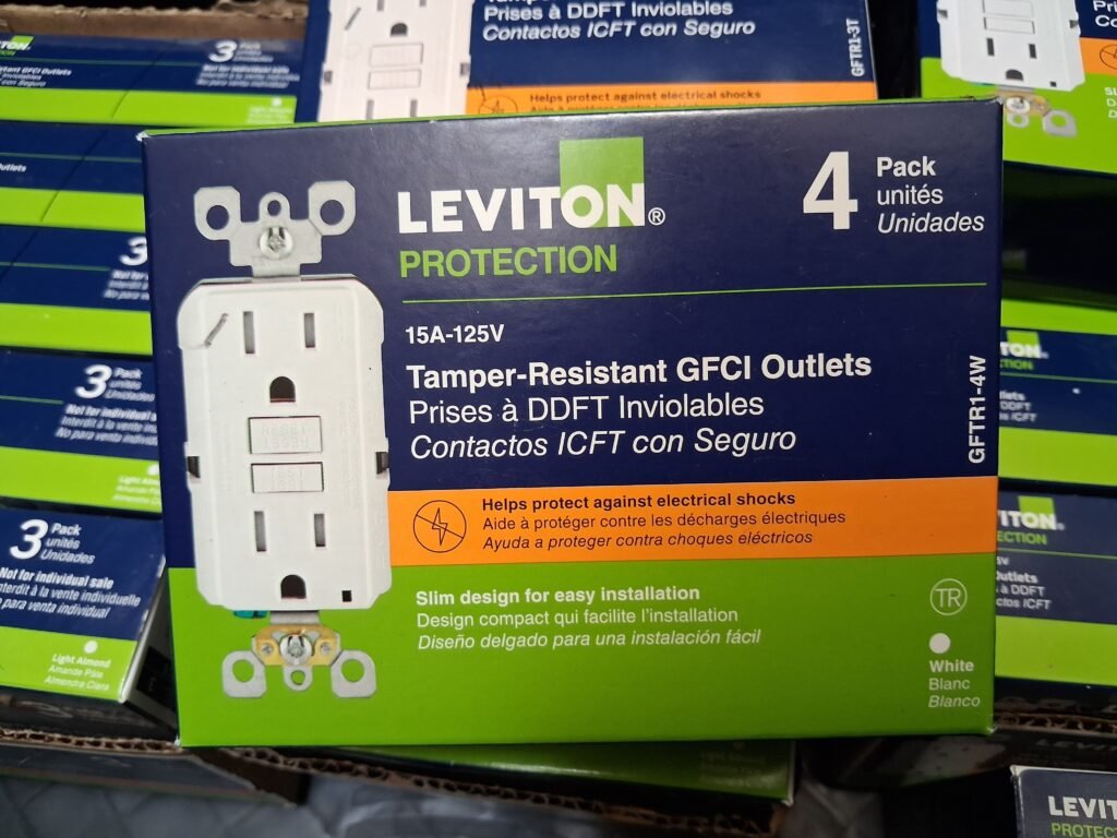 Leviton GFTR-1 GFCI outlets